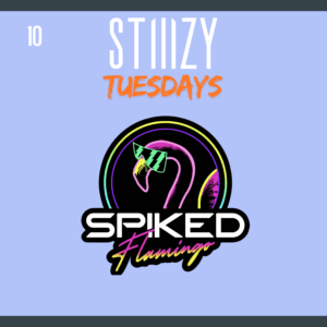 Logo of Stiiizy and Spiked Flamingo