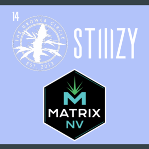 Logo of Stiiizy, TGC and Matrix