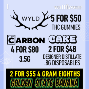 August 1 Cannabis Deals