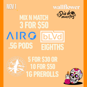 November 1 Cannabis Deals