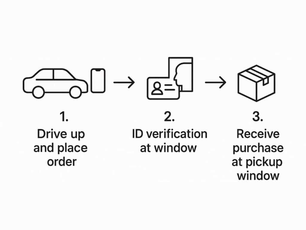 The Three Simple Steps of Your Drive-Thru Visit