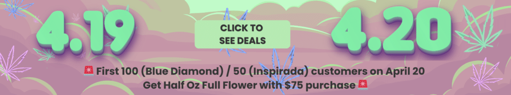 4/20 Deals with Free Oz